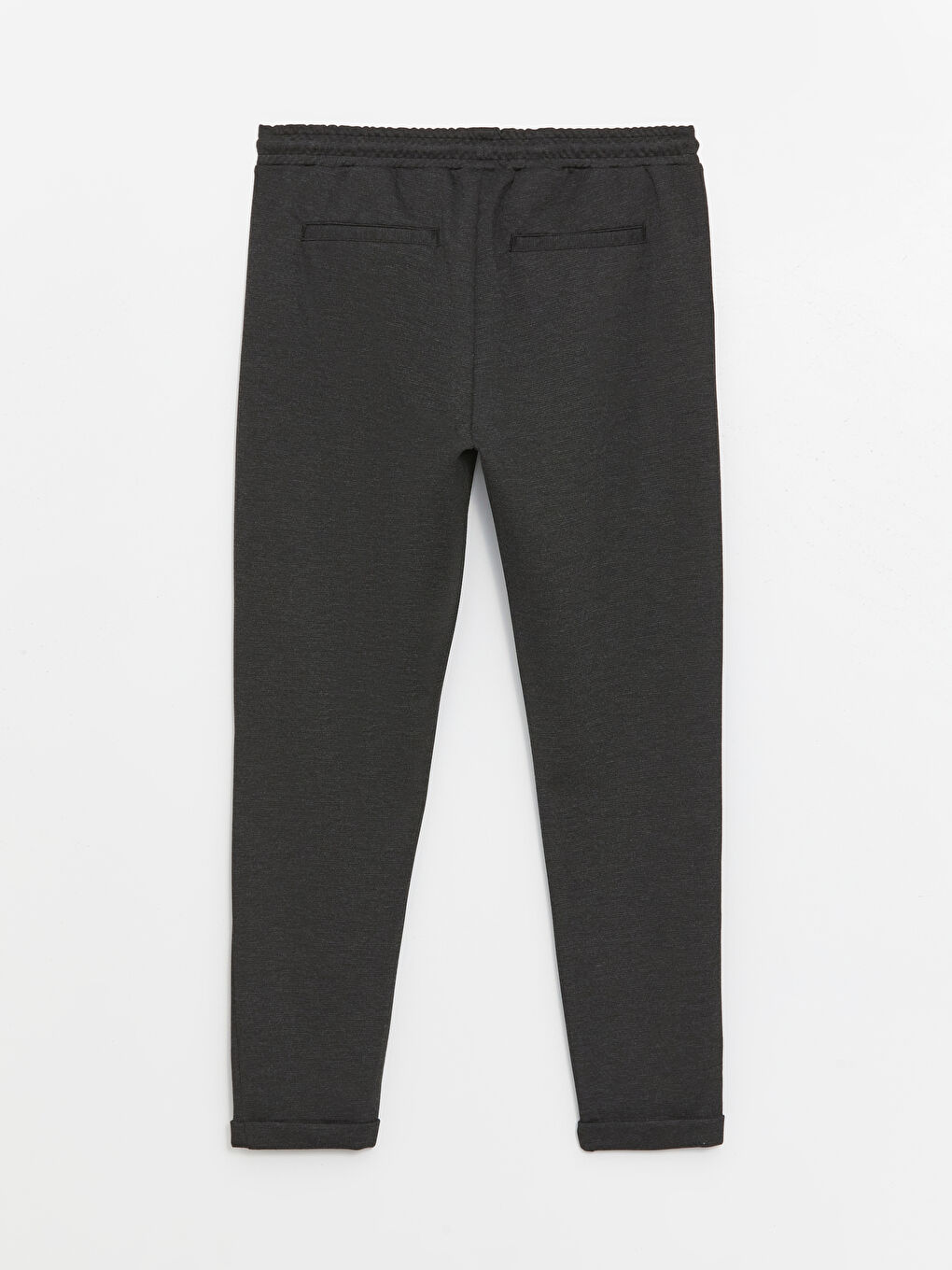 Antrasit Dar Kalıp Erkek Chino Pantolon-5