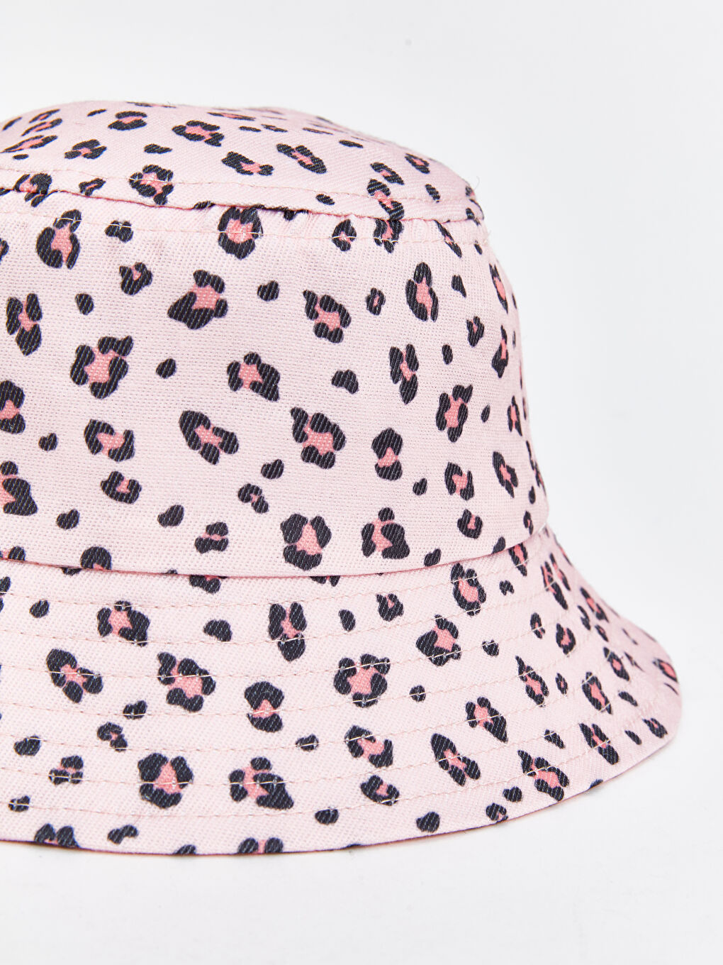 Karışık Desenli Kız Çocuk Bucket Şapka-1