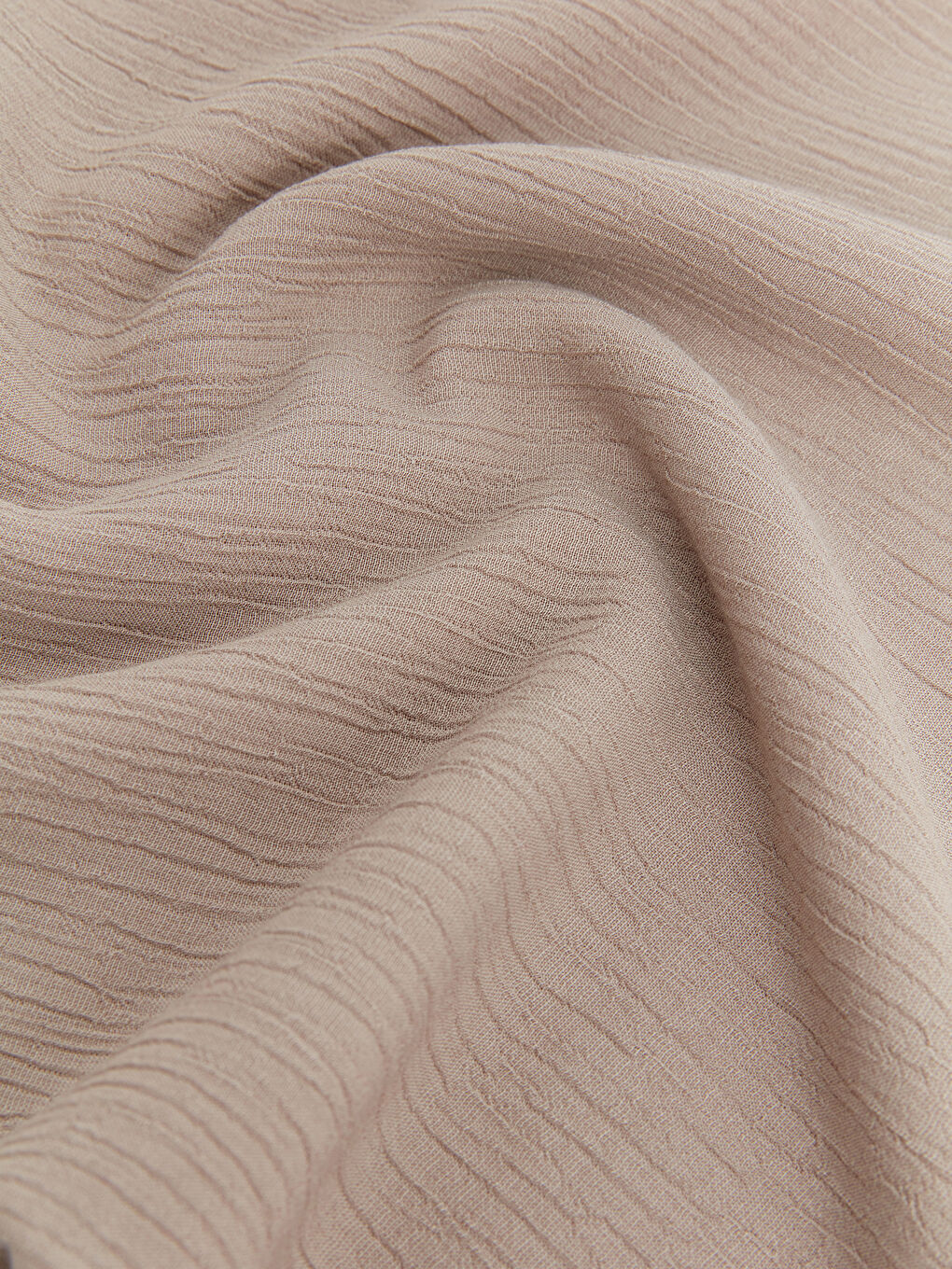 Bej Düz Dokuma Kadın Şal-2