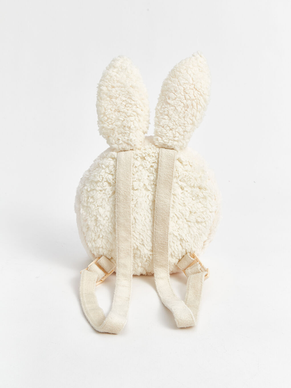 Beyaz Tavşan Görünümlü Kız Çocuk Sırt Çantası-2