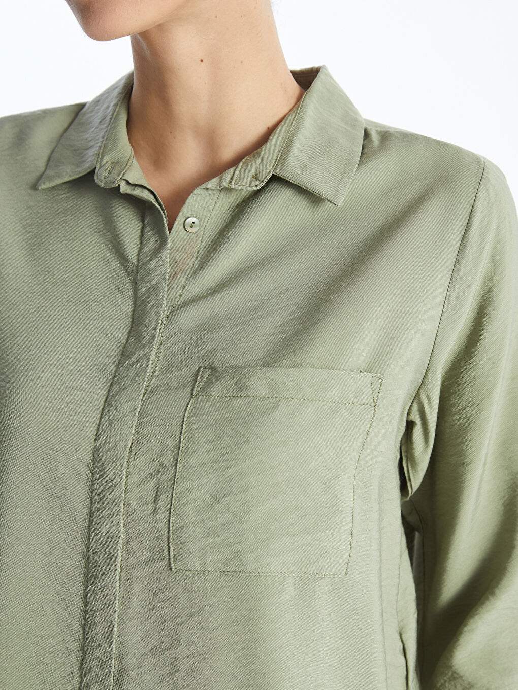 Women's Plain Shirt -S4IO75Z8-YHC