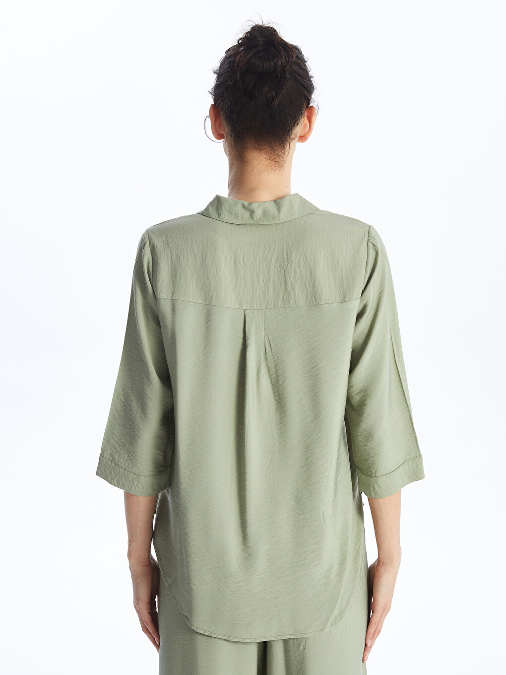 Women's Plain Shirt -S4IO75Z8-YHC