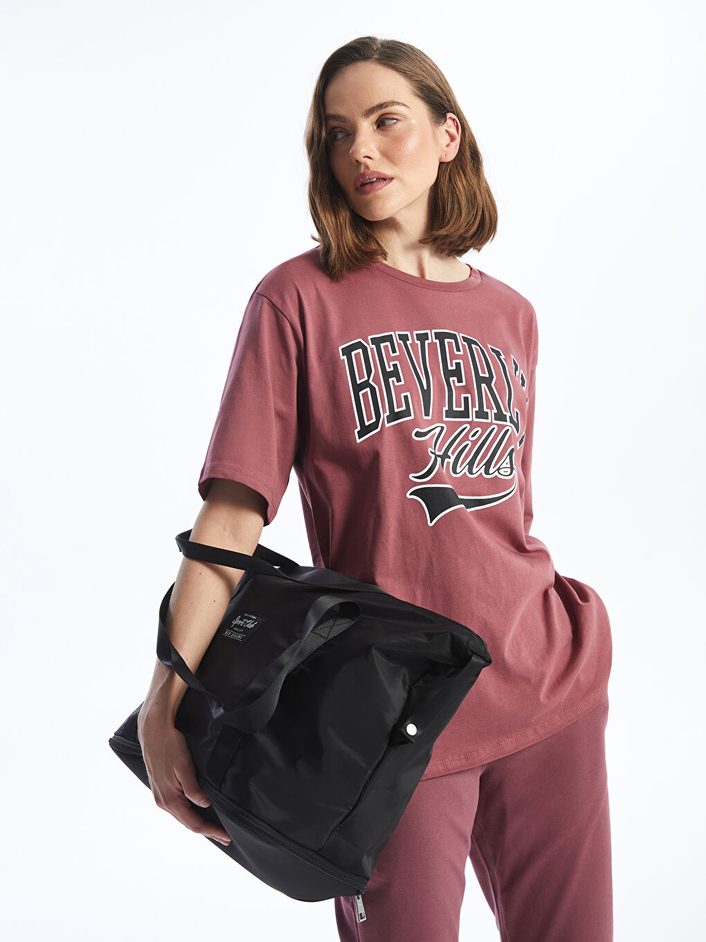 Multi-Compartment Women's Shoulder Bag -S4IO95Z8-RQL