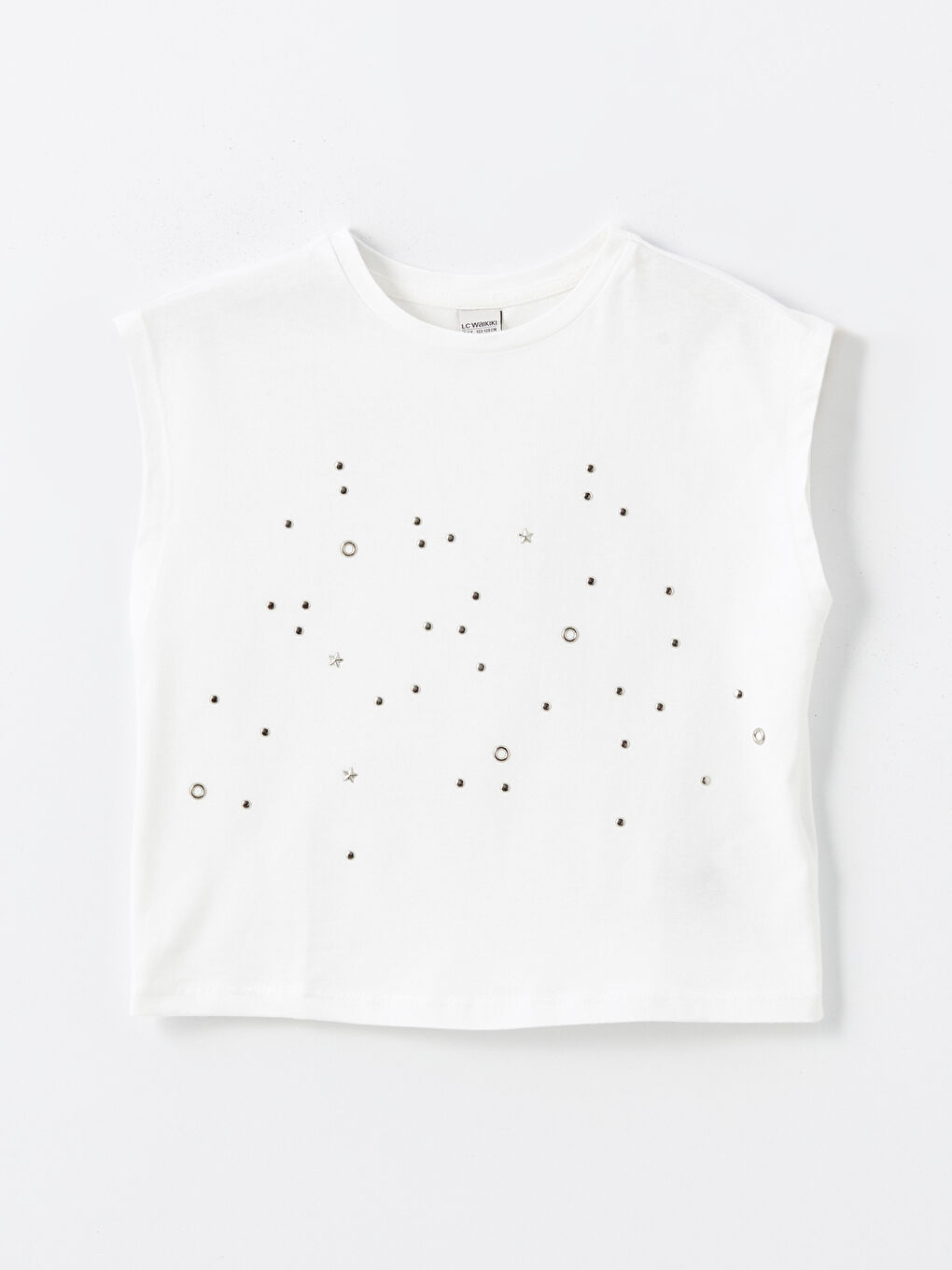 Crew Neck Girl's T-Shirt -S4IP11Z4-R9J