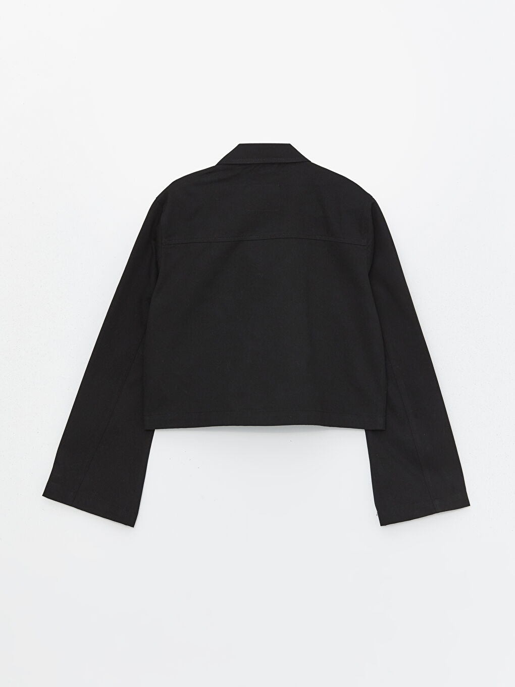 XSIDE Women's Collared Neck Plain Jacket -S4IP16Z8-E0N