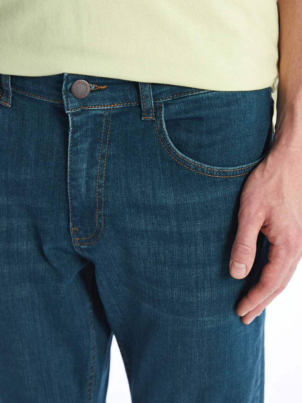 750 Slim Fit Men's Denim Trousers -S4IP95Z8-333
