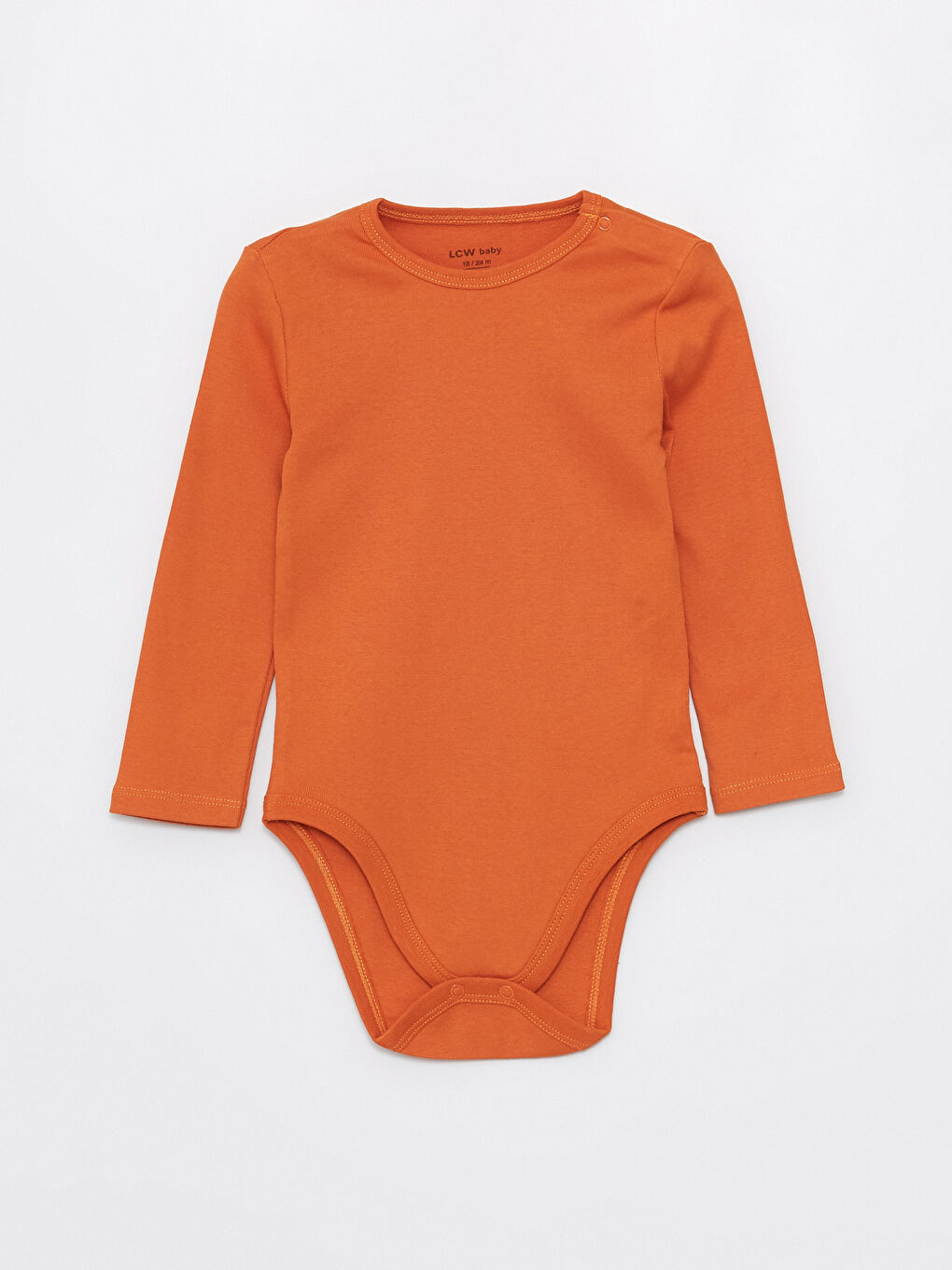 Mavi Bisiklet Yaka Uzun Kollu Erkek Bebek Çıtçıtlı Bodysuit 2'li-1