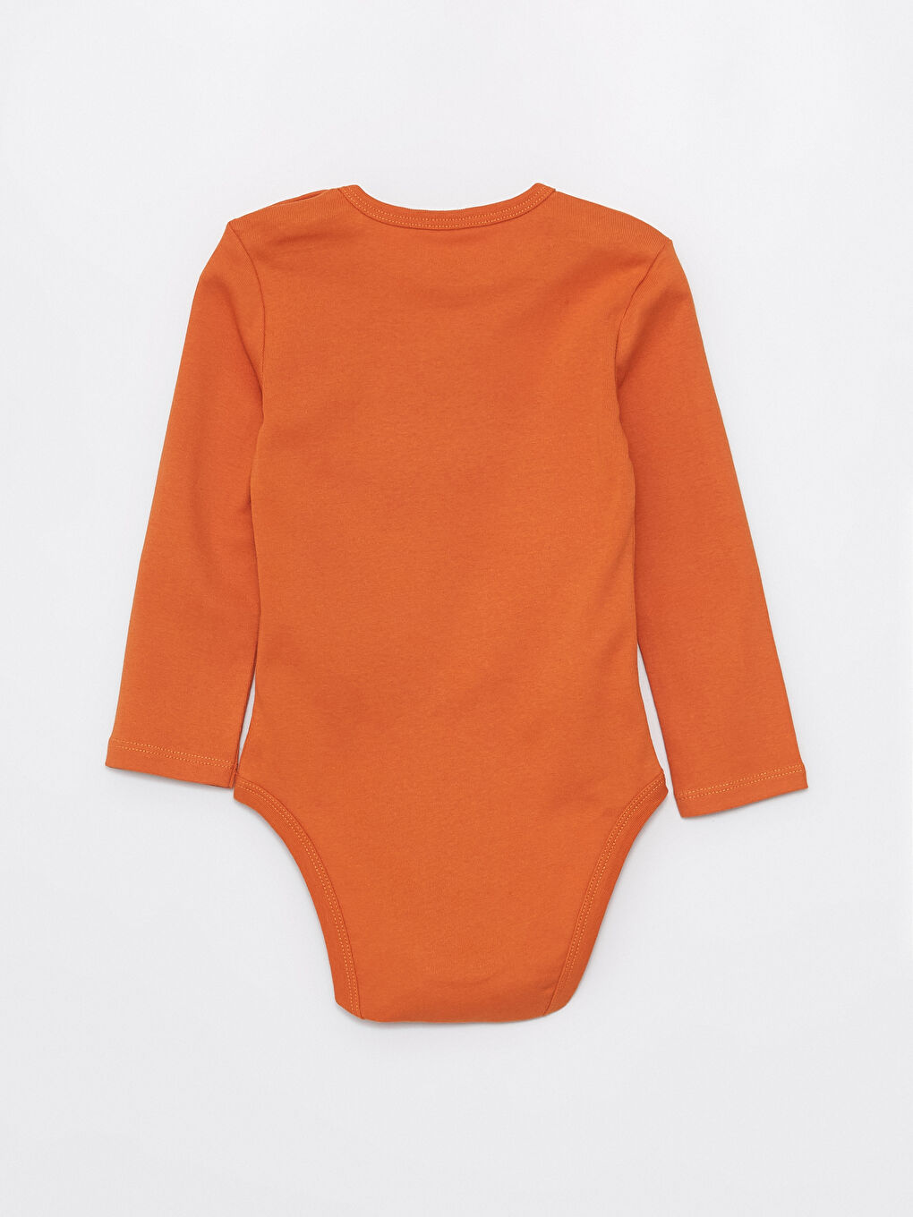 Mavi Bisiklet Yaka Uzun Kollu Erkek Bebek Çıtçıtlı Bodysuit 2'li-4