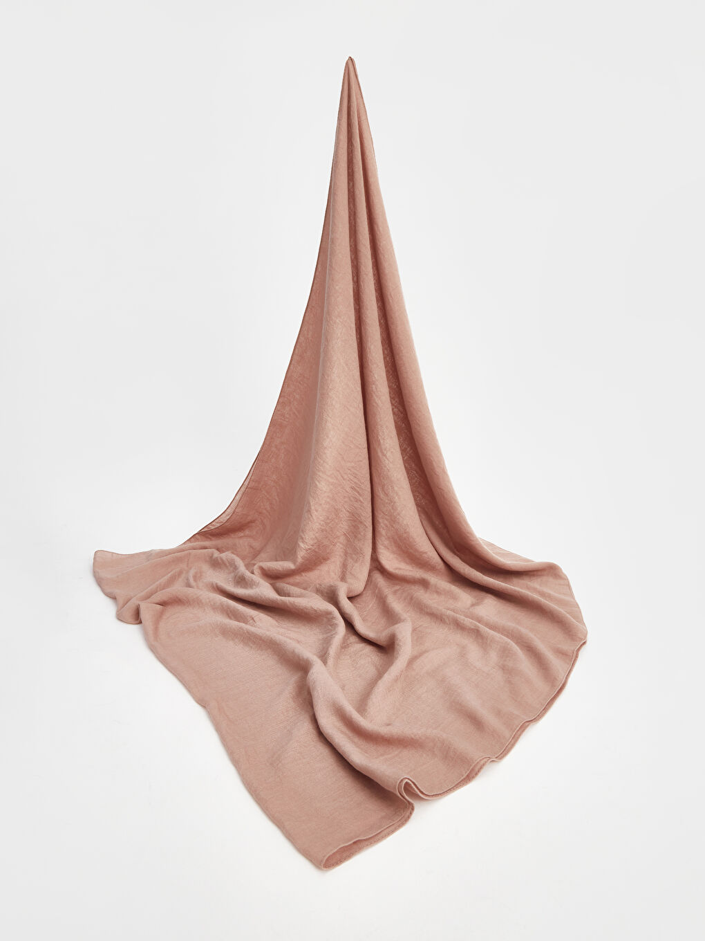 Kahverengi Kadın Düz Şal