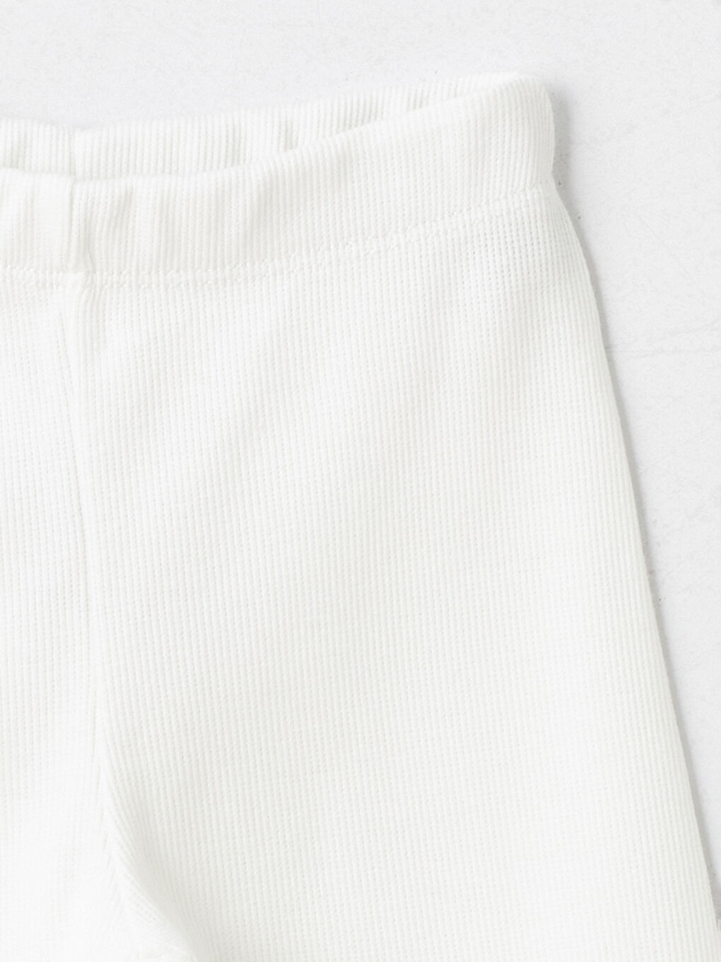 Ekru Bisiklet Yaka Uzun Kollu Kız Bebek Pijama Takımı-5