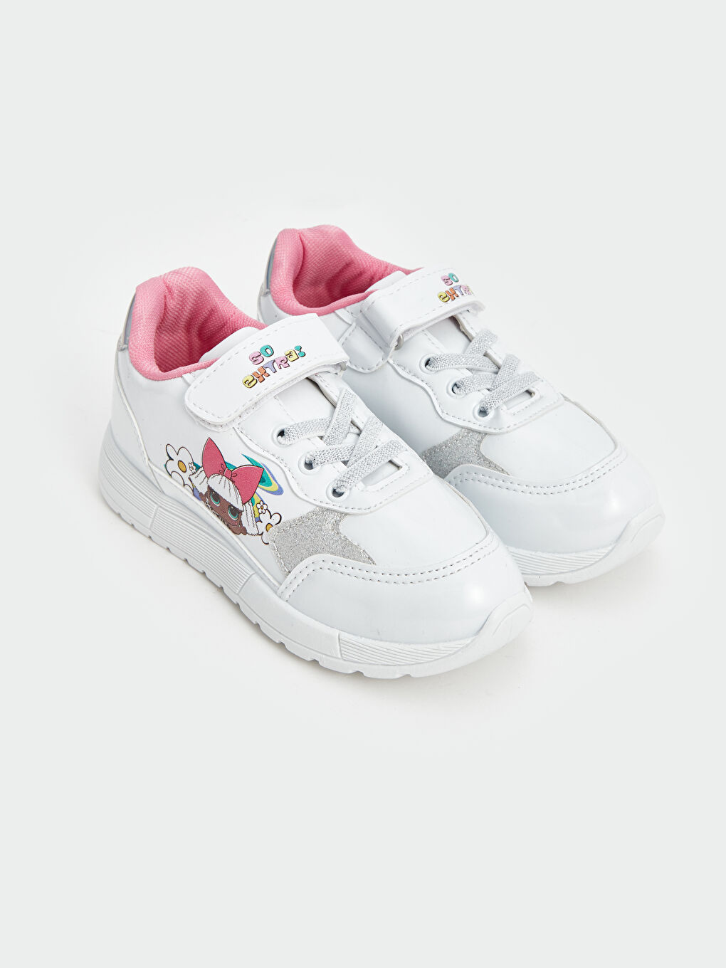 Lace-Up Printed Girls' Sports Shoes -S4IS98Z4-Q6K