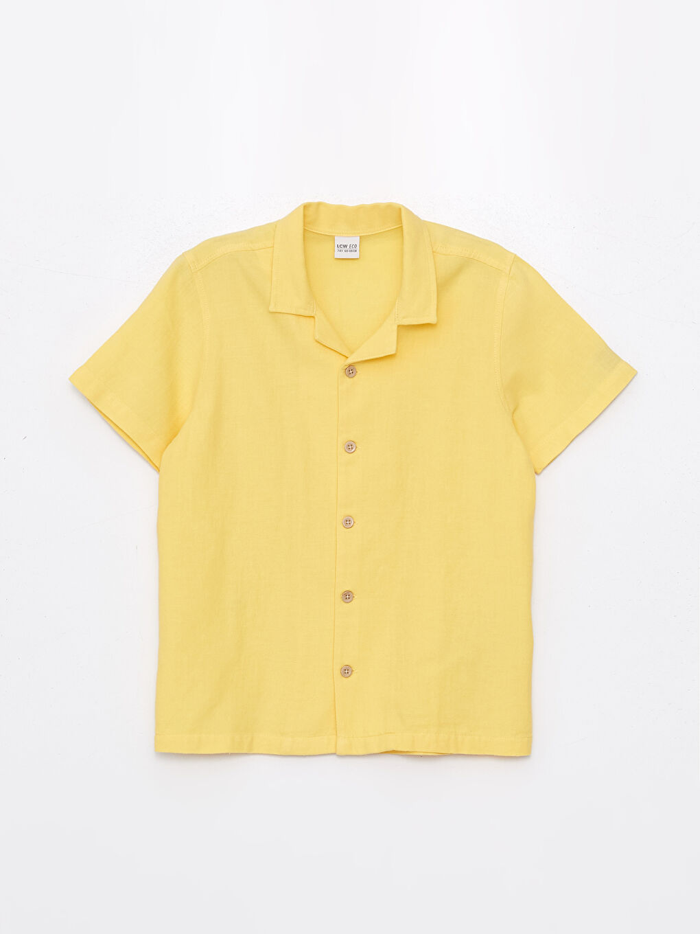 Базовая рубашка с коротким рукавом для мальчиков