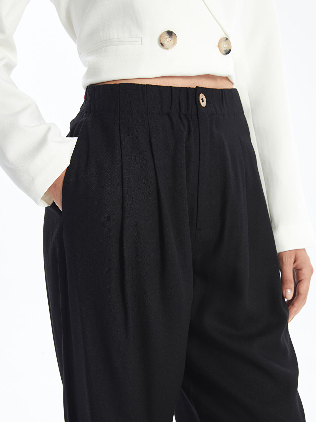 CRNA Pantalone Žene -S4IT43Z8-CVL