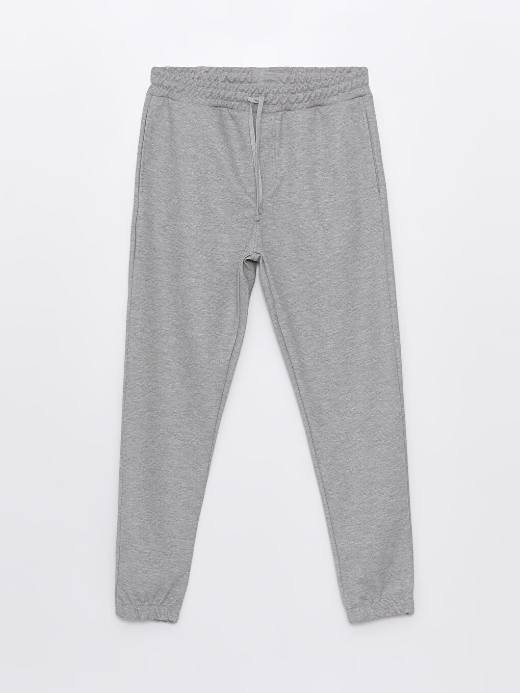 Gri Slim Fit Erkek Jogger Eşofman Altı-5