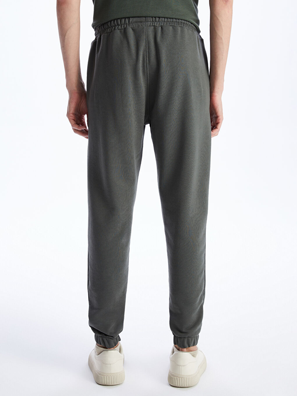 Haki Slim Fit Erkek Jogger Eşofman Altı-4