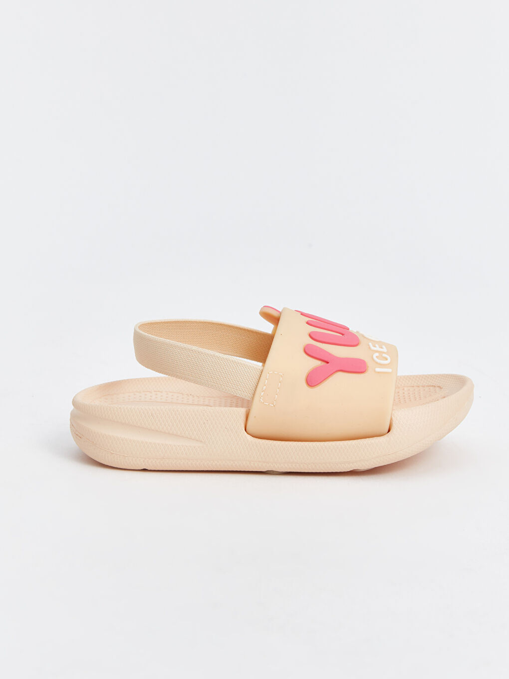 LCW STEPS Pembe Baskılı Kız Bebek Sandalet - 1