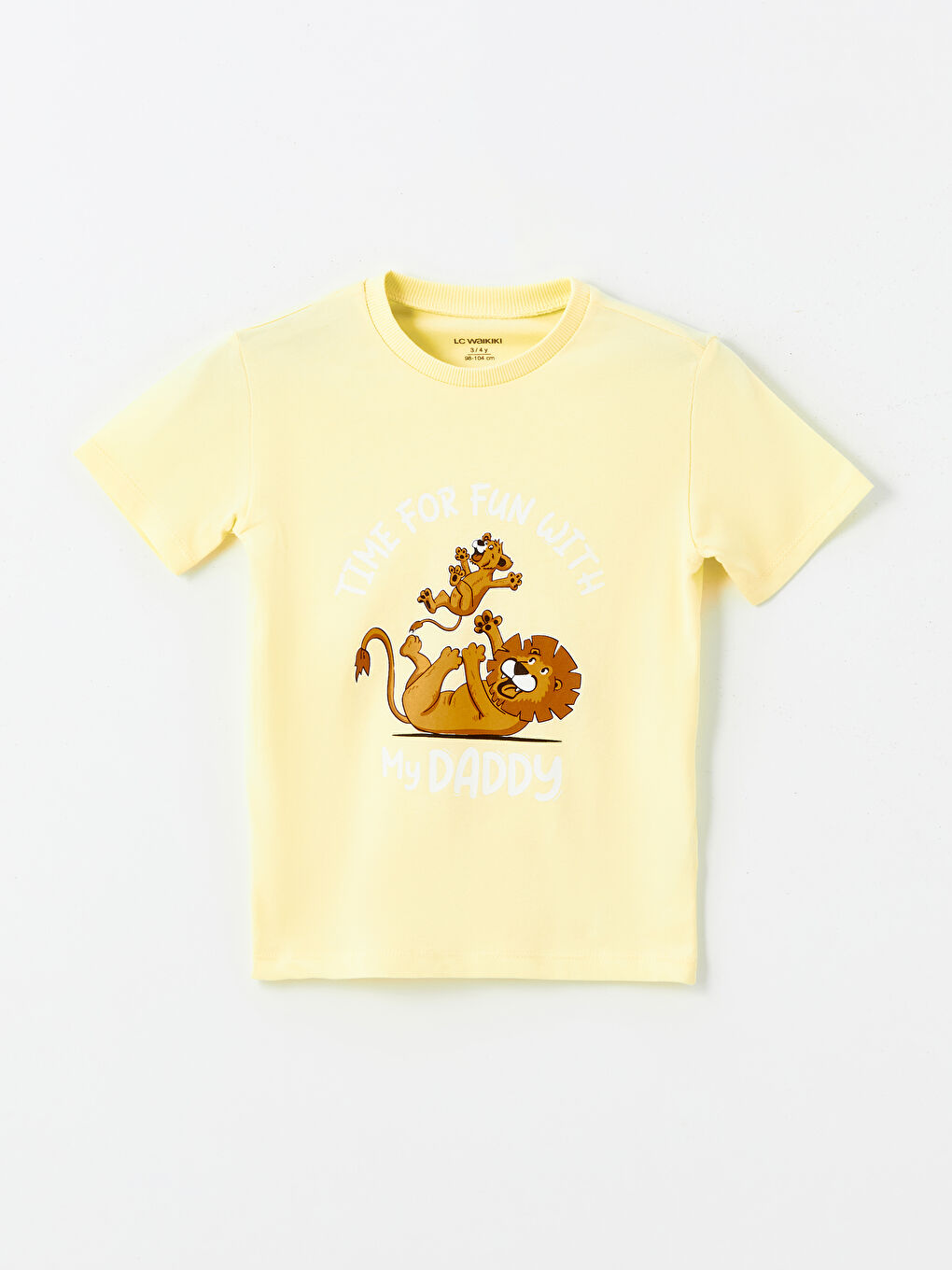 Crew Neck Short Sleeve Printed Baby Boy T-shirt -S4IU14Z1-K5C