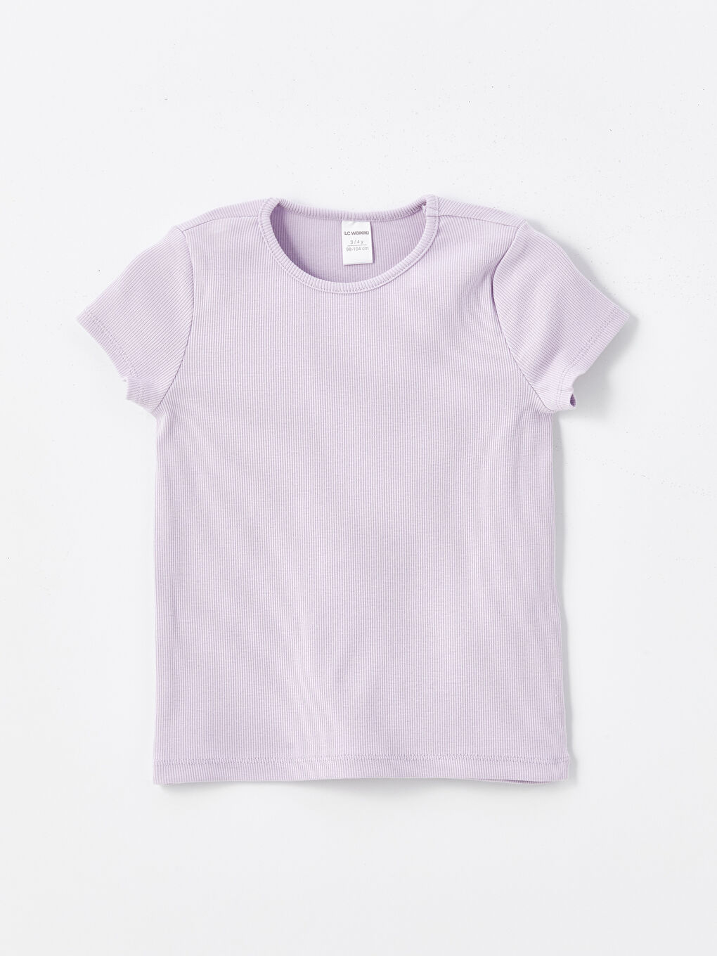 Crew Neck Striped Baby Girls' T-Shirt 3-Pack-2