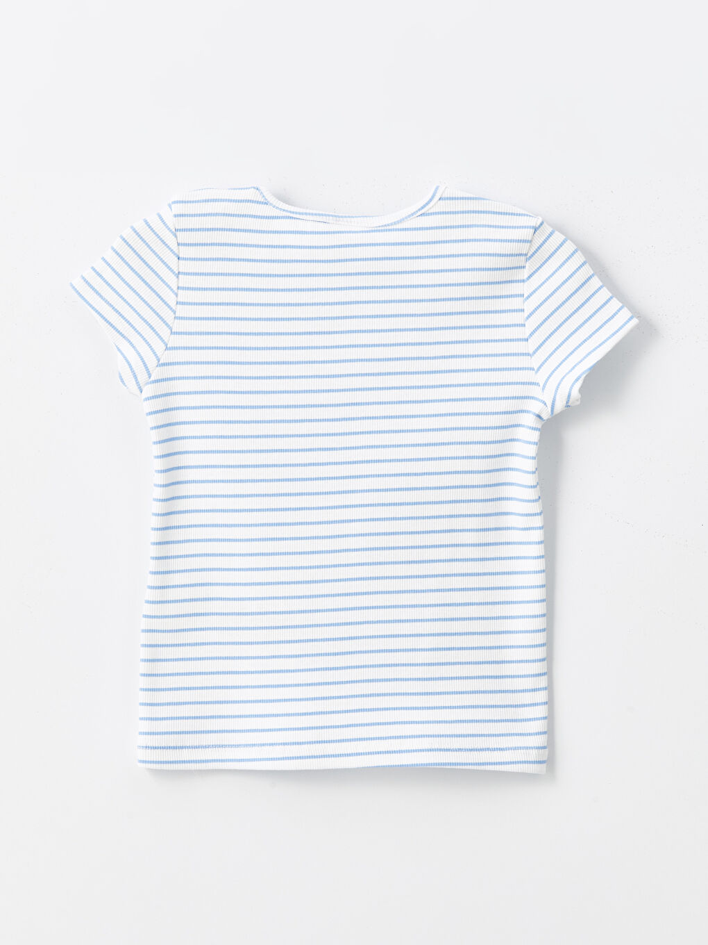 Crew Neck Striped Baby Girls' T-Shirt 3-Pack-4