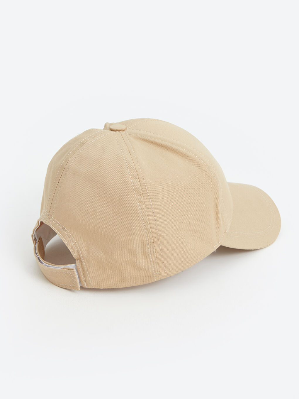 Bej Yazı Nakışlı Erkek Kep Şapka-6