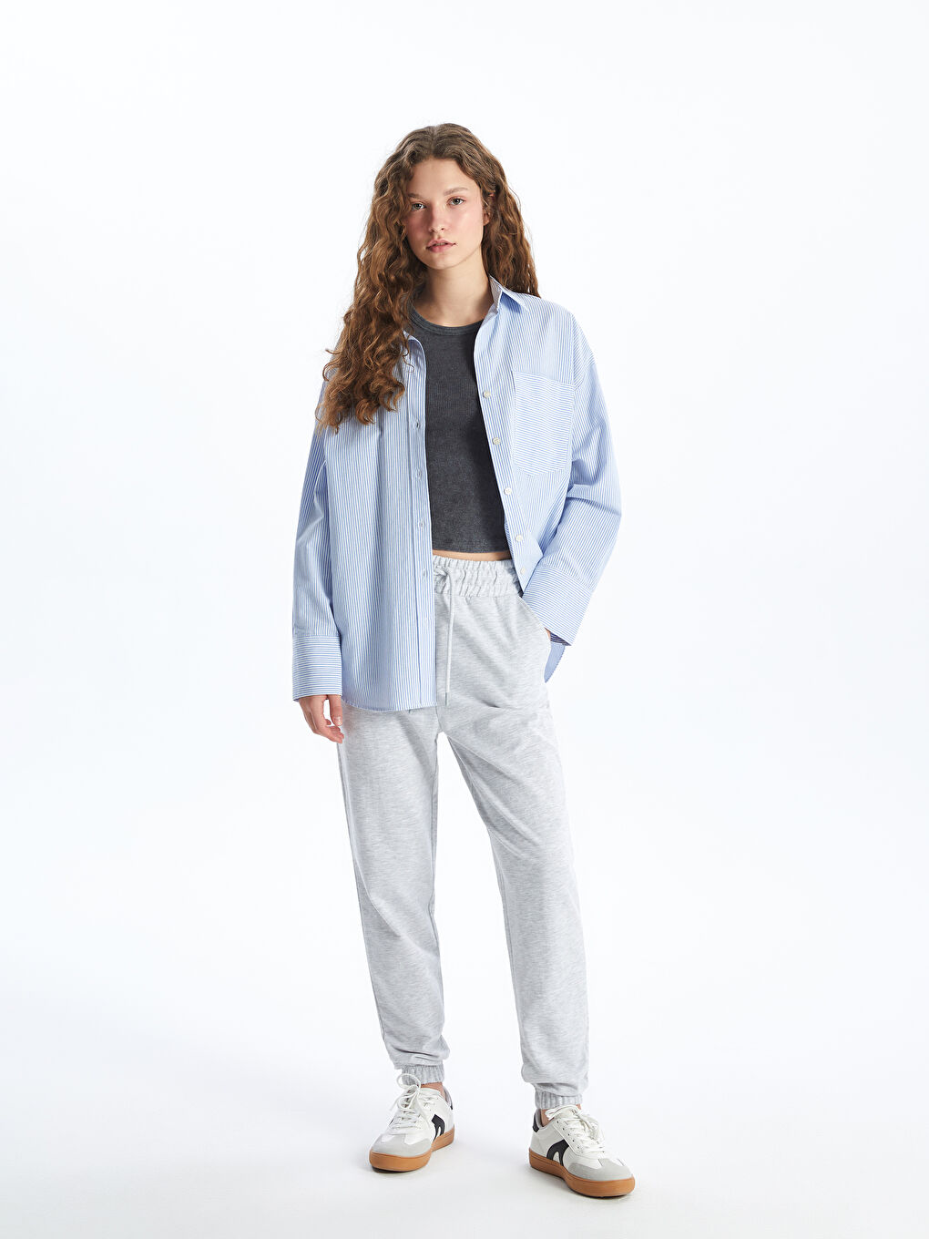 XSIDE Beli Lastikli Kadın Jogger Eşofman Altı -S4IU52Z8-EFN