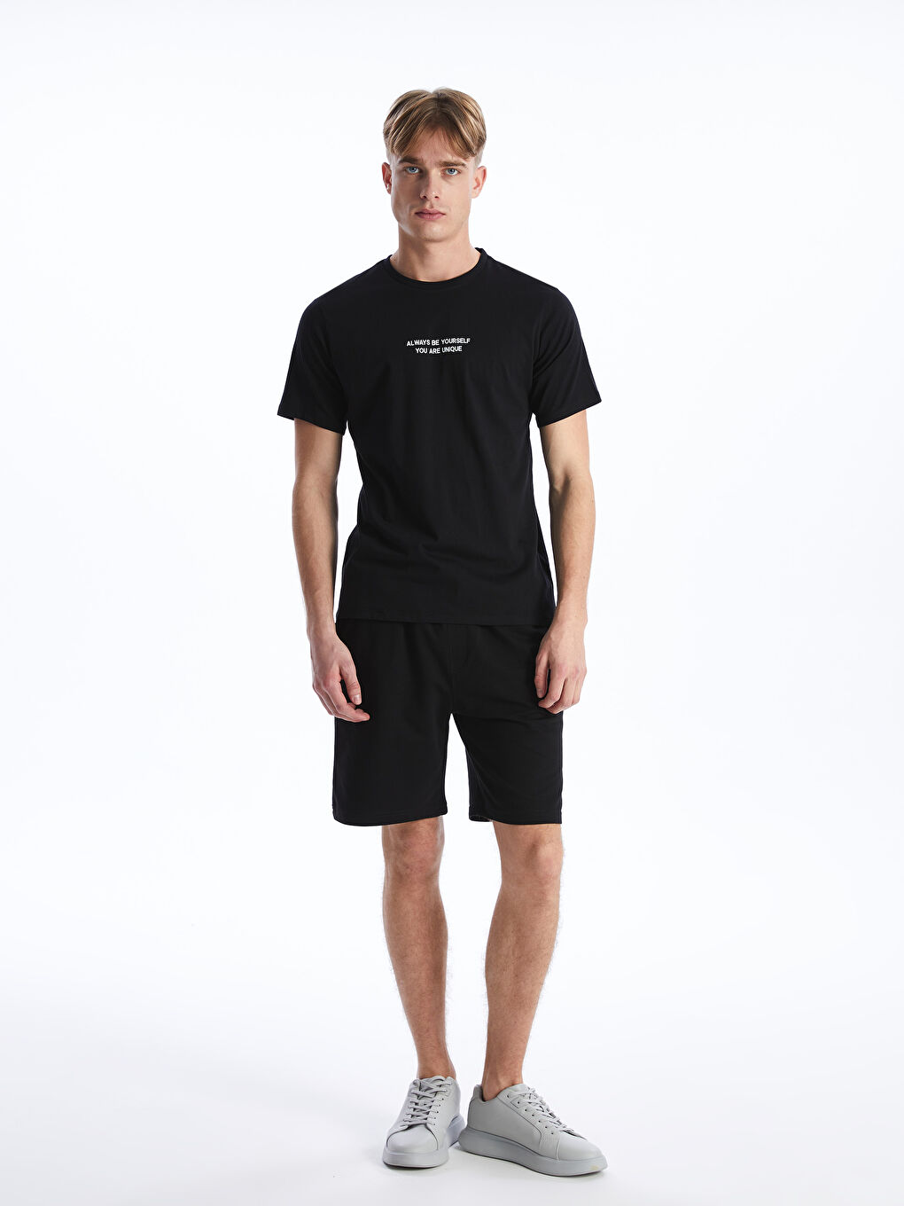 Slim Fit Erkek Şort-1