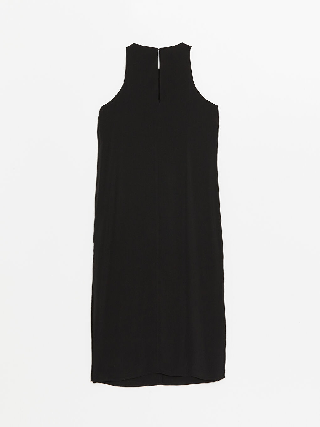 LCW Vision Women's Crew Neck Plain Dress -S4IV24Z8-CVL