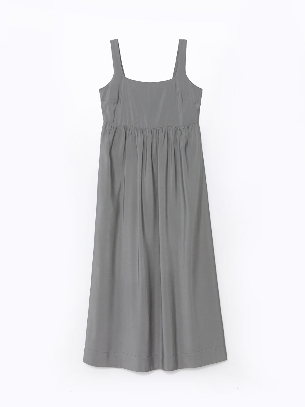 LCW Vision Square Collar Plain Strappy Women's Dress -S4IV27Z8-YA5