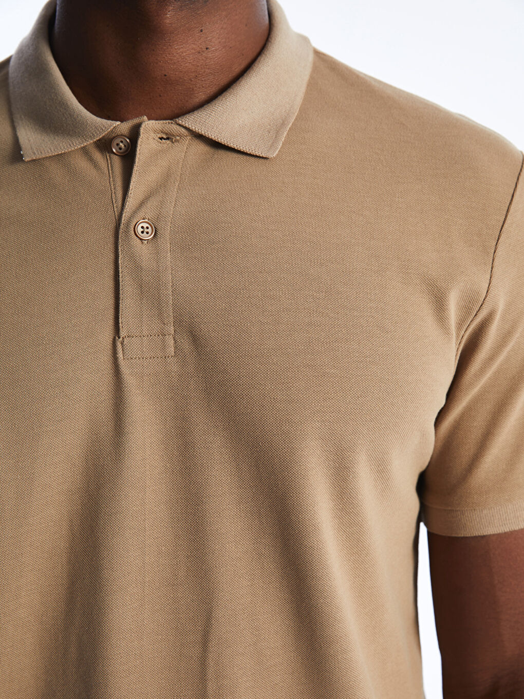 Tricou cu Guler Polo și Mânecă Scurtă pentru Bărbați-3