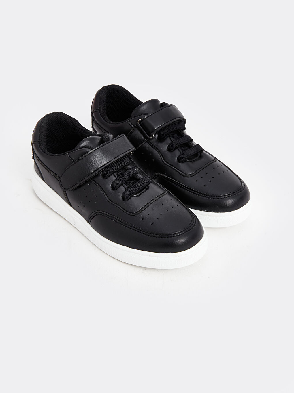 Faux Leather Boys' Trainers