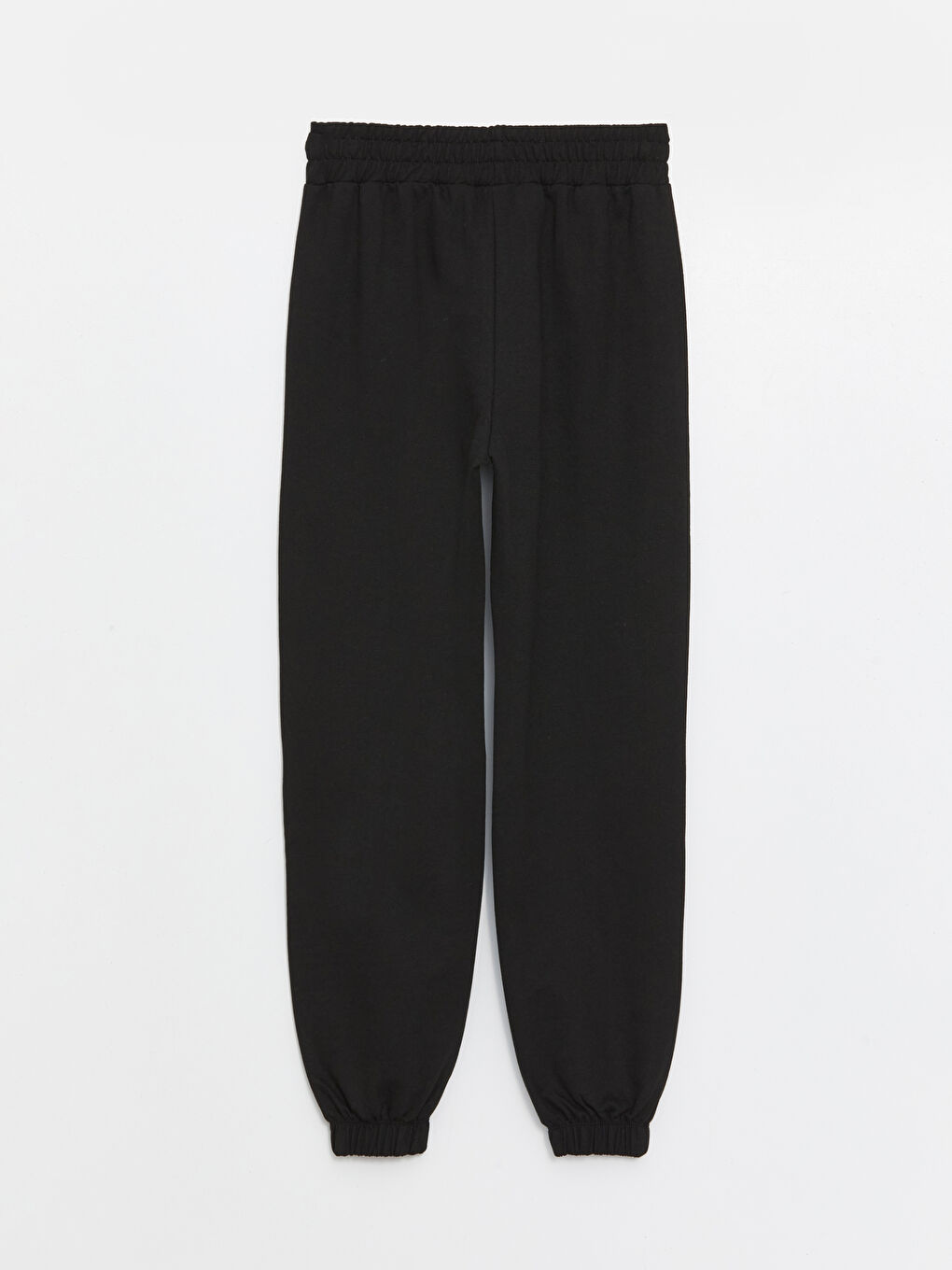 Women's Elasticated Waist Plain Jogger Sweatpants -S4J033Z8-CVL