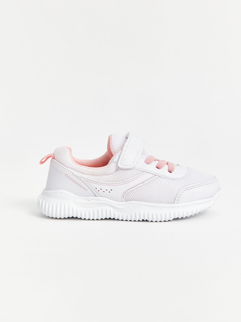 سنيكرز للبنات الرضع بأربطة وجزمة بشريط لاصق-1