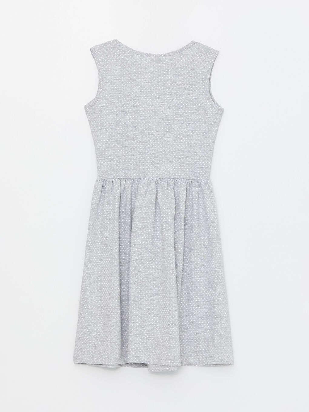 Crew Neck Printed Girl Dress -S4J091Z4-LRW