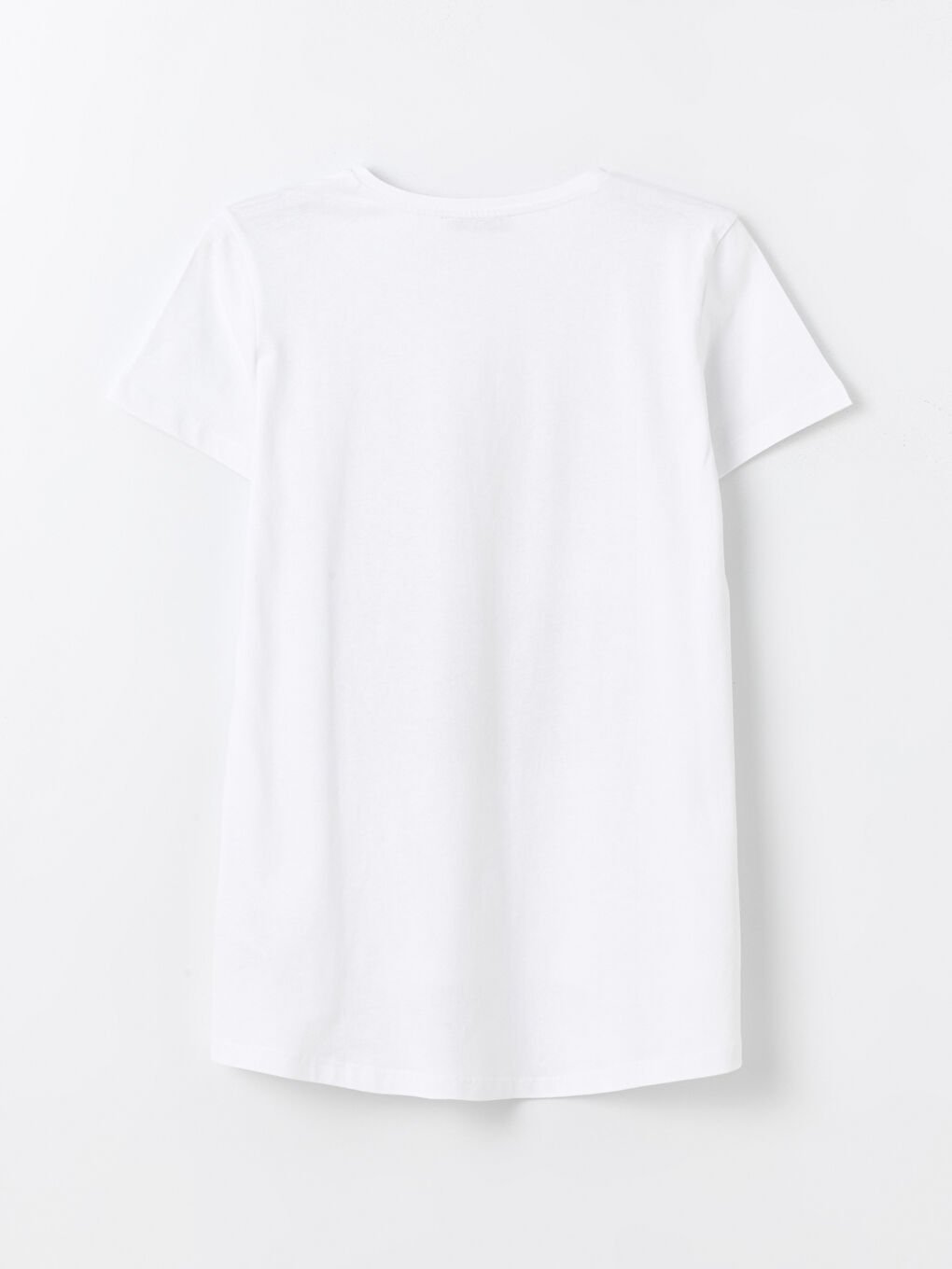 Crew Neck Printed Short Sleeve Women's T-Shirt-6