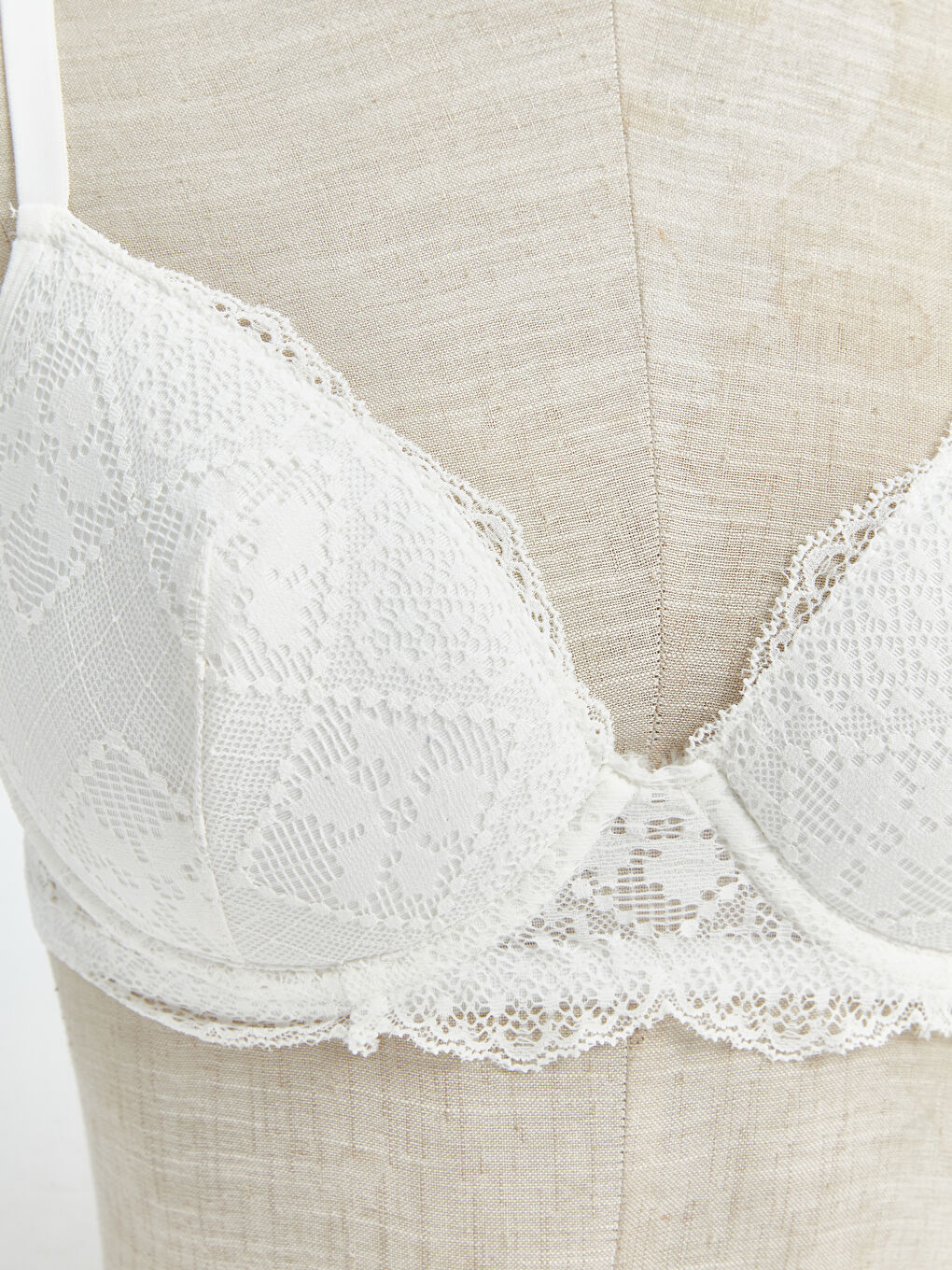 Сымы бар төсемі жоқ шілтерлі бюстгальтер-балконет-2