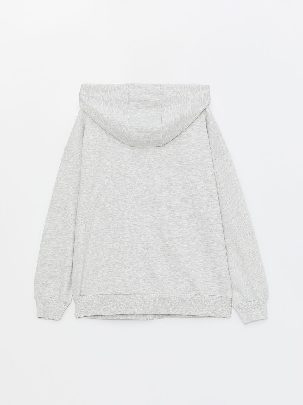 Hooded Oversized Women's Zip-Up Sweatshirt -S4J114Z8-JMD