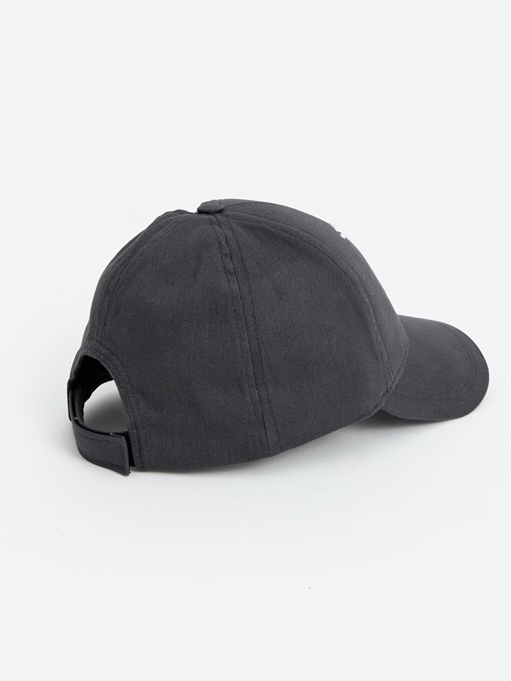 Antrasit Nakışlı Erkek Kep Şapka-6