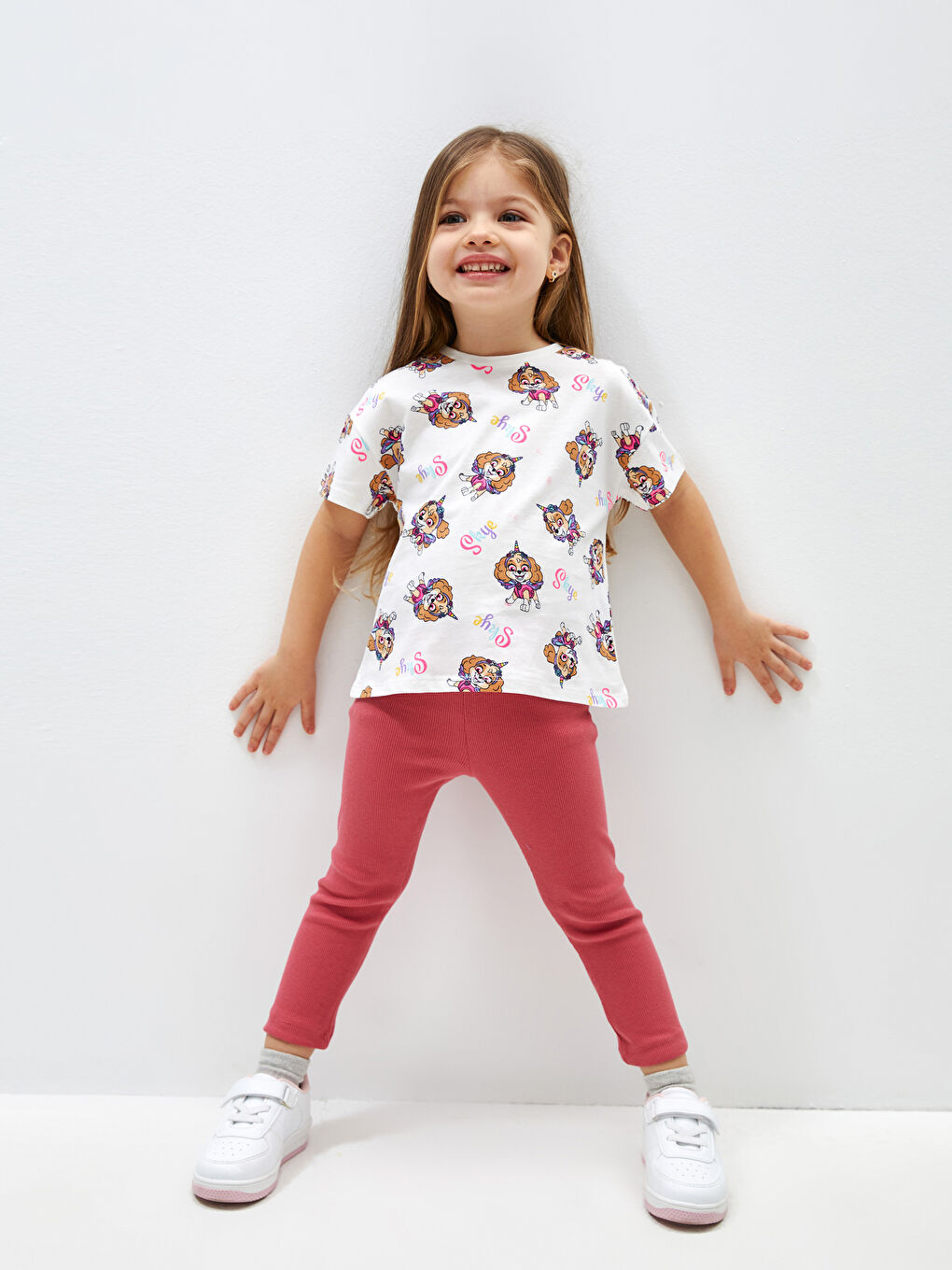 Pembe Kız Bebek Basic Tayt