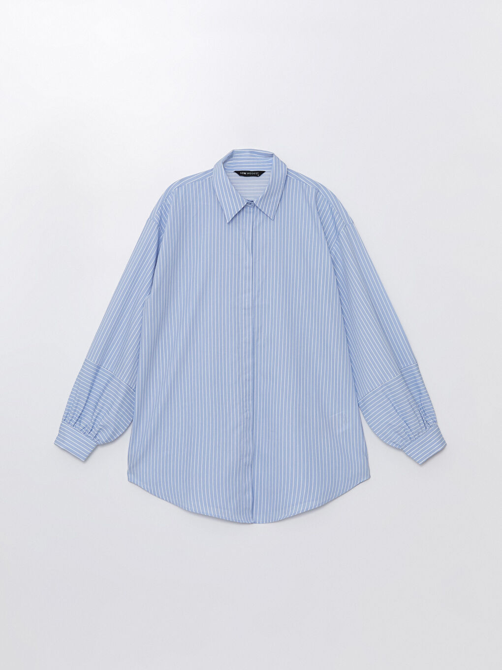 Striped Women's Shirt Tunic -S4J221Z8-LEN