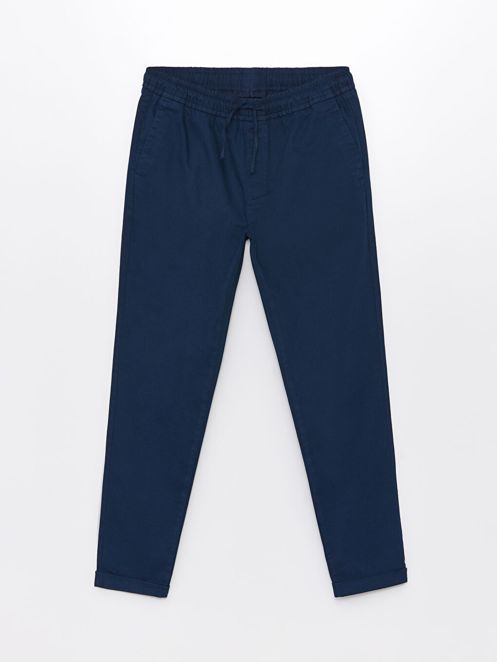 Lacivert Standart Kalıp Erkek Jogger Pantolon-5