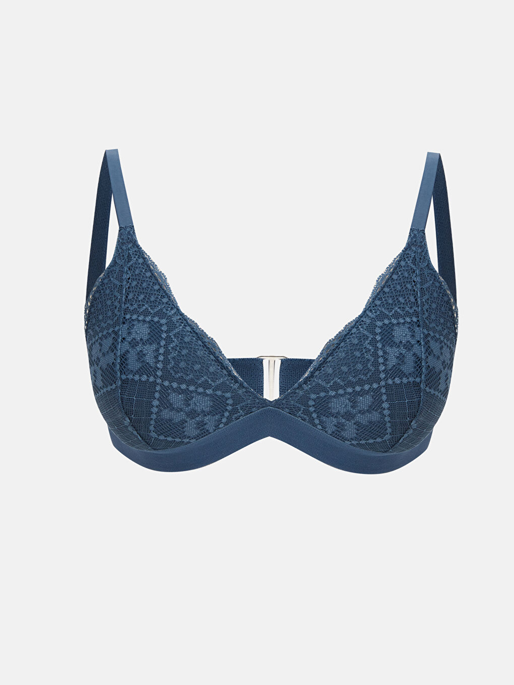 Underwire Unfilled Lace Balcony Bra -S4J253Z8-Y5G