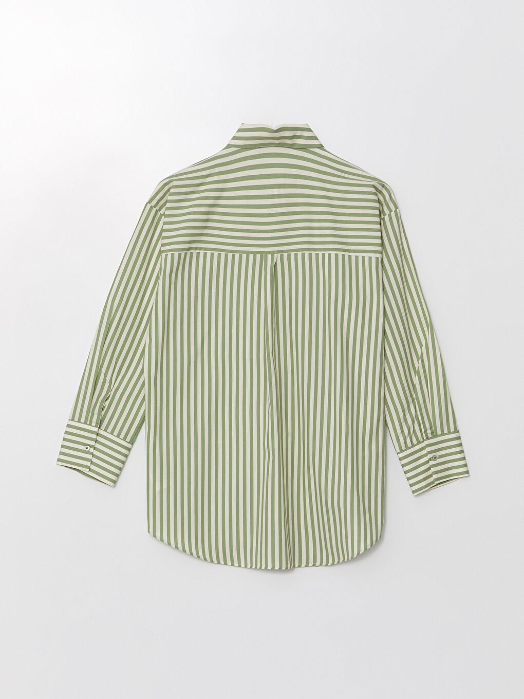 Striped Long Sleeve Women's Shirt Tunic -S4J285Z8-LFT