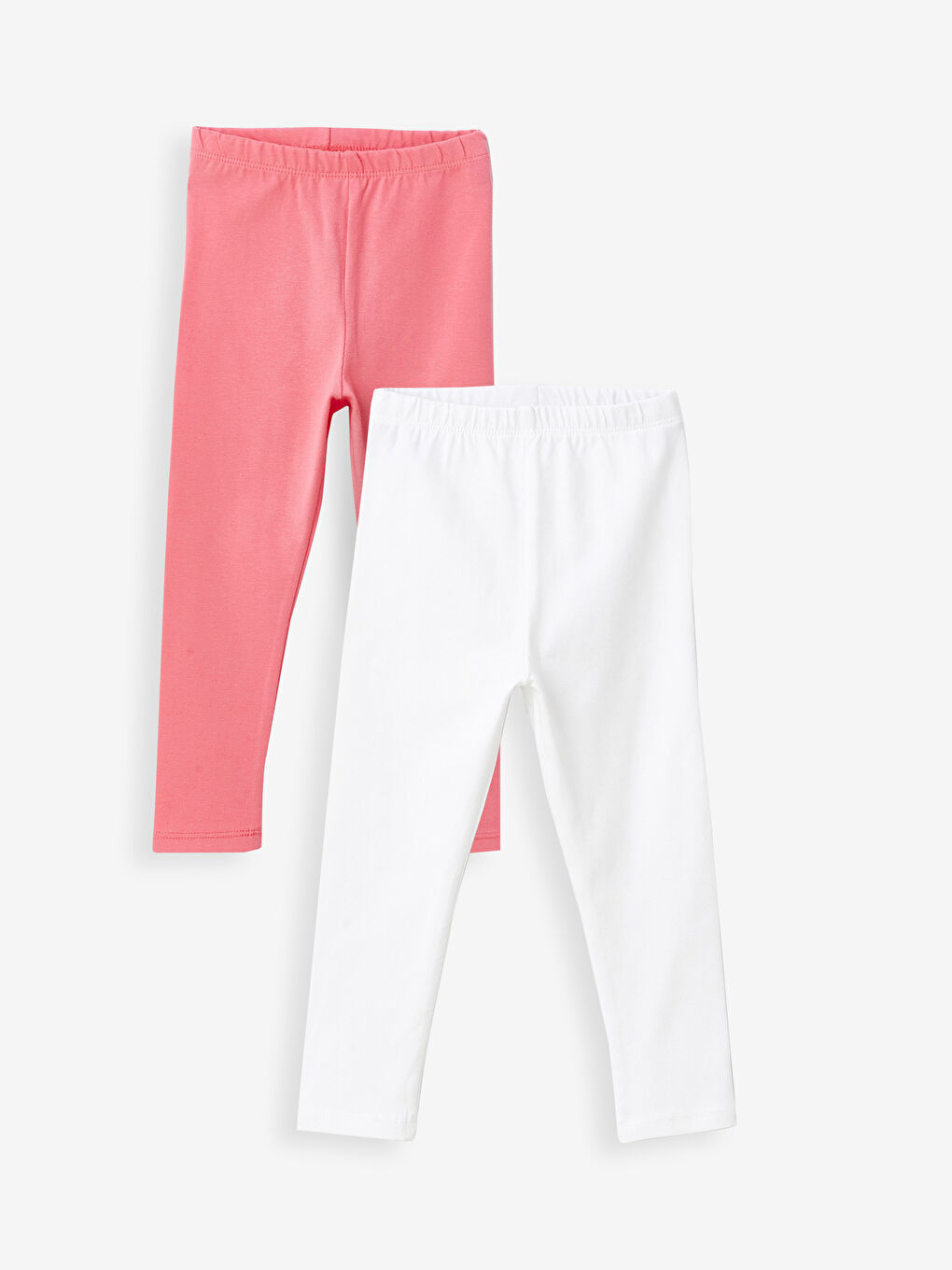 Pembe Kız Bebek Basic Tayt 2'li