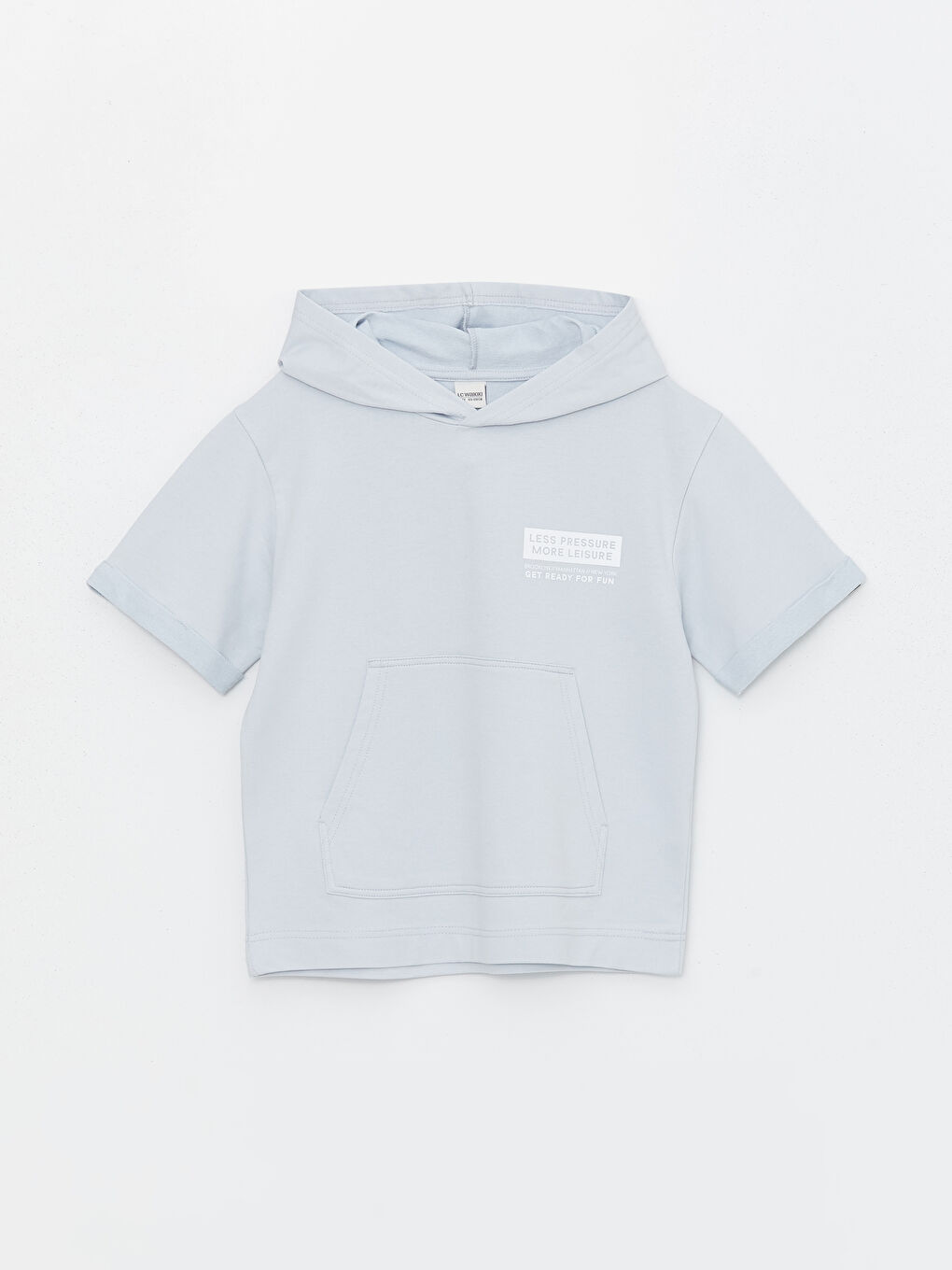 Oversize Hooded Boys' T-Shirt