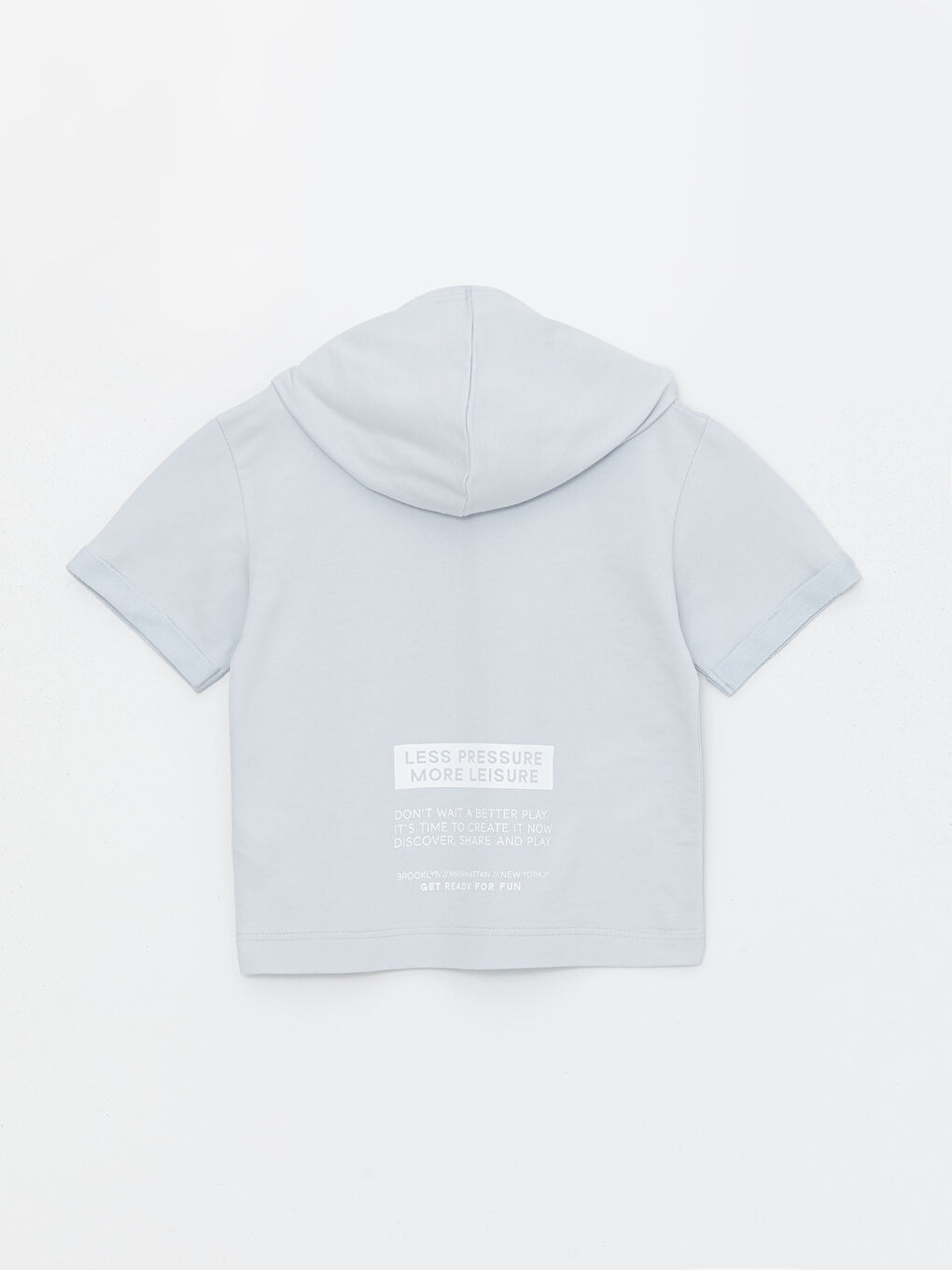 Oversize Hooded Boys' T-Shirt-1