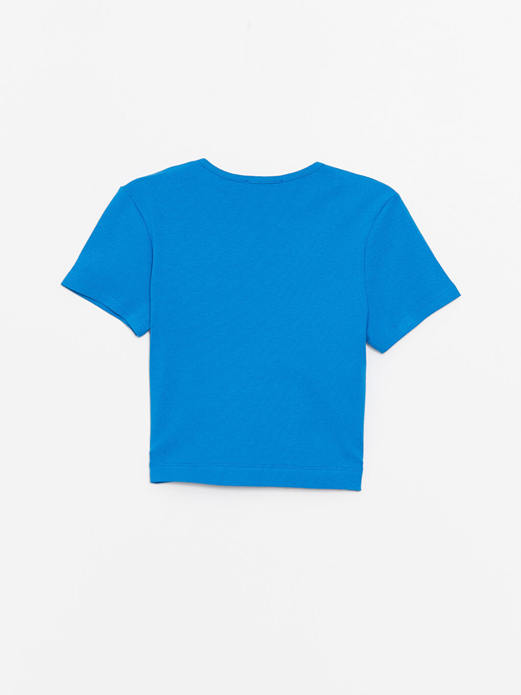 LCW ECO Crew Neck Plain Short Sleeve Women's T-Shirt -S4J556Z8-JXJ