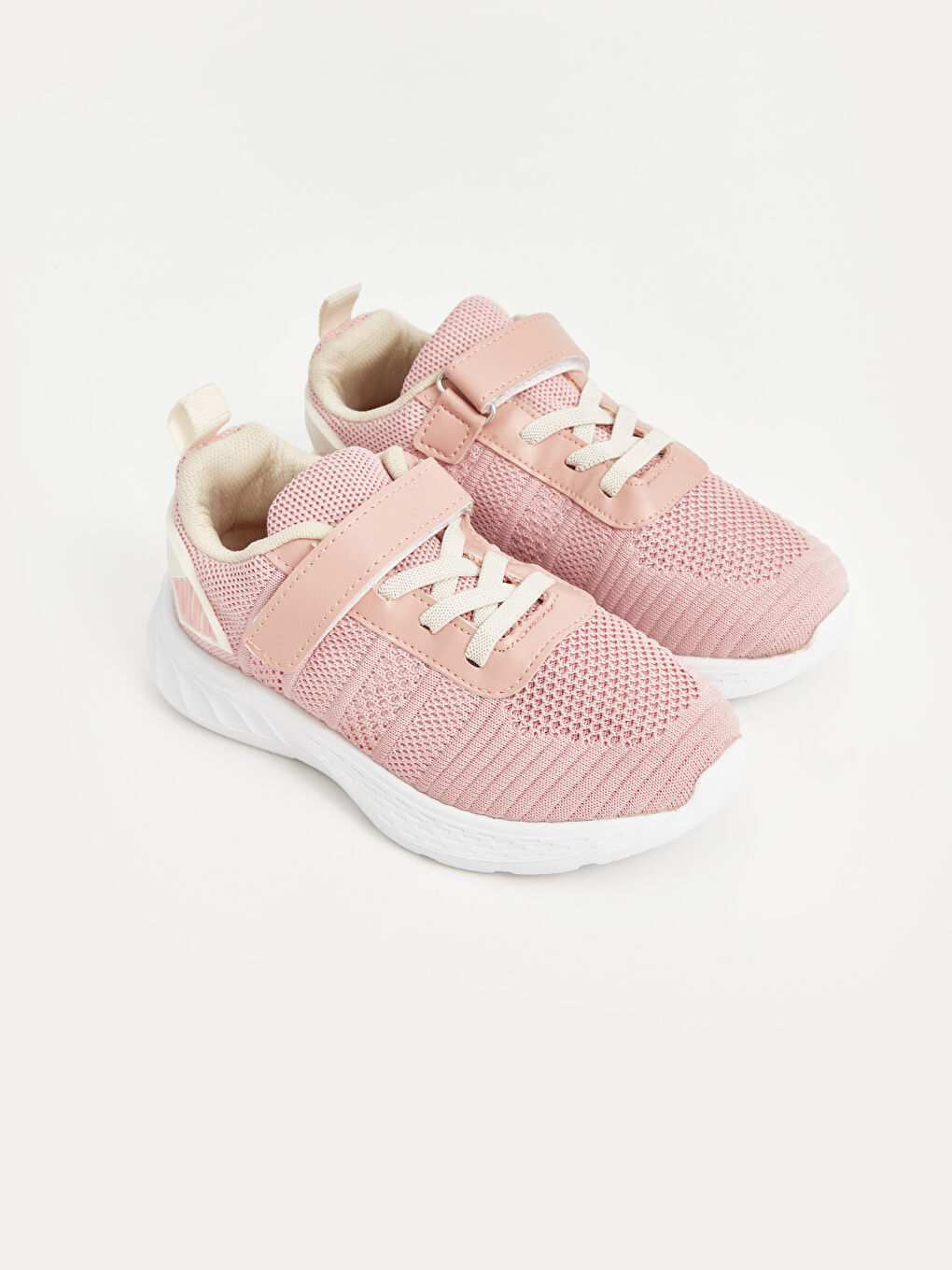 Lace-Up and Hook-and-Loop Girls' Sneakers