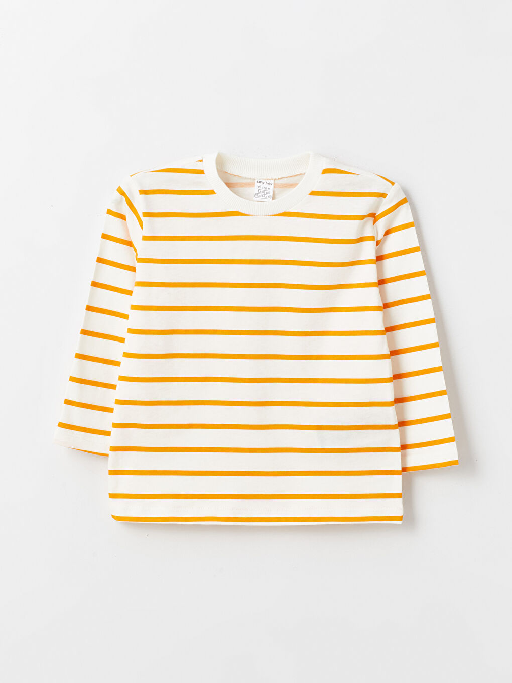 Crew Neck Long Sleeve Printed Baby Boys' T-Shirt 2 Pack-4