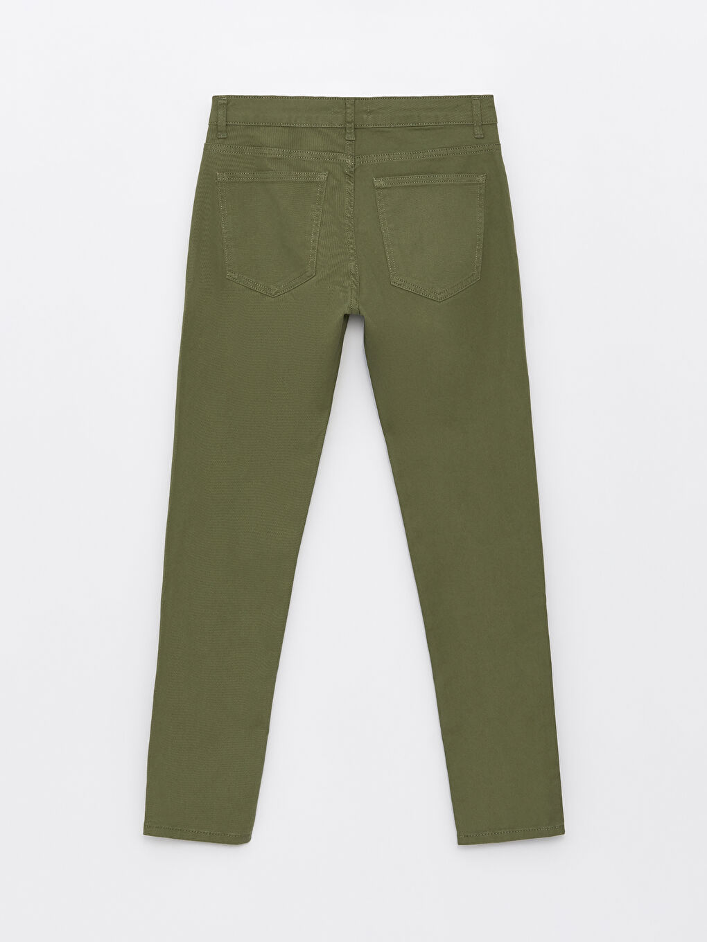 Haki Slim Fit Erkek Pantolon-11