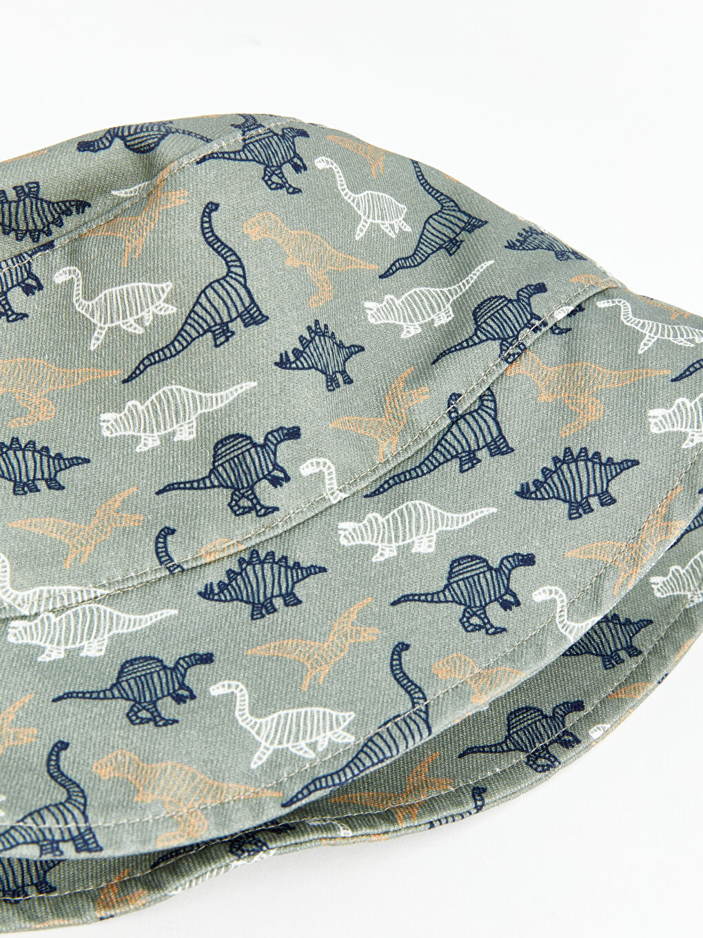 Chapeau Bob en Coton Imprimé Dinosaure pour Garçons-2